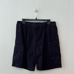 Izod Black Cargo Shorts